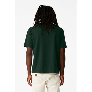 T-shirt à épaules tombantes en coton lourd Streetwear personnalisé ajusté respirant 100% coton respirant ajusté T-shirt pour hommes lourds - Product Image 5