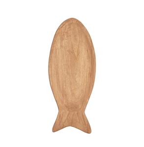 ถาดไม้ไก่ปลาถาดไม้เสิร์ฟชาร์คิวรีบอร์ดชีสจานตกแต่งขนาดกำหนดเองสีไม้ธรรมชาติ - Product Image 2