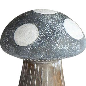 Grands piliers de champignon coulés objets décoratifs pour la maison et le bureau pièces maîtresses de champignon solide ornement de jardin à la maison pour Noël - Product Image 5