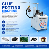 Máquina de Dosificación Semiautomática de Dos Componentes para Resina Epoxi, PU y Silicona, Sistema de Dispensación de Precisión para Electrónica