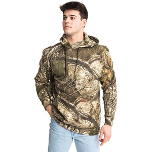 Sudadera con Capucha de Camuflaje, 100% Algodón, Invierno, Felpa Suave, Cálida, Cómoda, Informal para Exteriores, Transpirable, Ropa Urbana, Diseño Estampado - Product Image 1