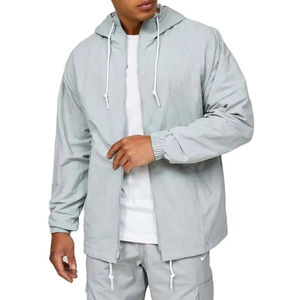 Veste de sport softshell pour homme, imperméable, coupe-vent, respirante, randonnée en plein air, polyester, veste légère à capuche, design personnalisé - Product Image 1