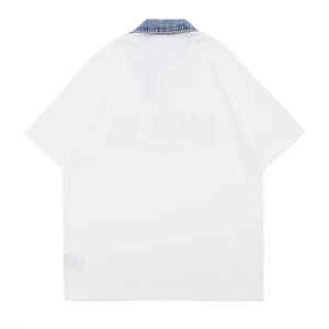 Camiseta de 100% algodón de gran tamaño para hombre Camiseta al por mayor de método de impresión digital impresa personalizada de alta calidad - Product Image 6