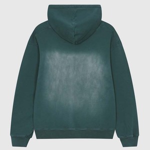 <b>Hoodies</b> High Quality Acid Washed Hip Hop Streetwear Clothing Distressed Sweatshirt Loose Oversized <b>Men</b> Zipper Hoodie - Product Image 2