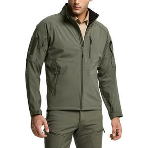 Chaquetas Impermeables de Softshell para Hombre a Precio de Fábrica, Ropa de Trabajo con Logotipo Personalizado, Chaquetas de Senderismo Tácticas Resistentes al Viento - Product Image 1