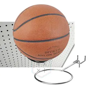 Wall Mounted pegboard holder Display Racks for ball