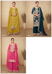 ชุดสلوار คามีซ คอลเลคชั่นงานปักกุลกายรา ปาฮาล ชินอน - Product Image 4