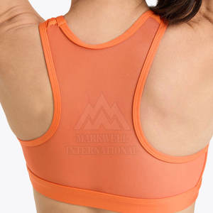 สปอร์ตบราผู้หญิงทำจากโพลีเอสเตอร์สแปนเด็กซ์สปอร์ตบรากีฬา - Product Image 6