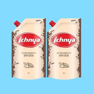 Lait concentré chocolaté sucré entier Ichnya 8,5% de matières grasses en sachet - Product Image 4