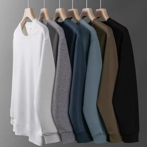 Sweat-shirt d'hiver robuste à col rond pour hommes, à manches longues, coupe ample, à motif numérique, divers polyester et coton - Product Image 3