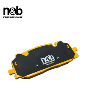 N & B ผ้าเบรกลูกสูบ6ชิ้นประสิทธิภาพคาร์บอนเมทัลลิก25861สำหรับคาลิปเปอร์8N 9N Akebono RS3 RSQ3 S4 S5 Q7 Q5 - Product Image 2