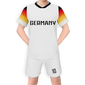 Maillot de football américain de haute qualité sublimé personnalisé uniformes de football enfants hauts de football brodés - Product Image 5