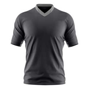 เสื้อยืดคอวีสำหรับผู้ชายผ้าคอตตอนพิมพ์ลายดิจิทัล100% โลโก้ตามสั่ง OEM ข้อเสนอพิเศษระบายอากาศได้อย่างรวดเร็ว - Product Image 5