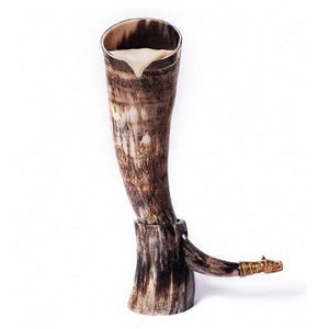 Fournisseur de cornes à boire artisanales de style nouveau en gros, support de corne et taille personnalisée, produit en vente chaude, échantillon gratuit - Product Image 5