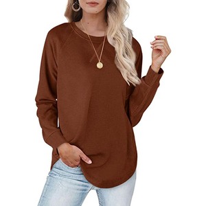 Sweat-shirt à capuche pour femmes, Logo personnalisé OEM, sweat-shirt à capuche en molleton lourd, col ras du cou, doux, vente en gros, pulls oversize - Product Image 1