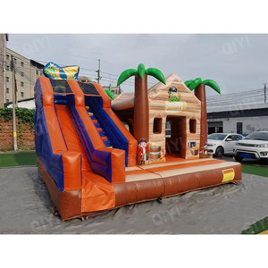 Château <span class=keywords><strong>gonflable</strong></span> avec toboggan fabricant parc d'attractions <span class=keywords><strong>gonflable</strong></span> en PVC personnalisé château de maison de rebond moderne à vendre - Product Image 3