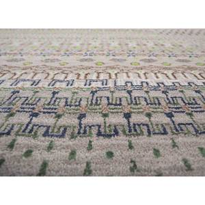 Tapis Manchaha en laine et soie de bambou noués à la main, 10 mm, rectangulaires, motif abstrait patchwork, technique artisanale pour la maison et les couloirs - Les-2308 - Product Image 3