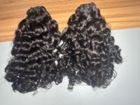 Directement de l'Inde Paquets de cheveux vierges Remy de haute qualité de temple indien Bouclés pour bébé cru Meilleurs prix de gros: modèle non permanent