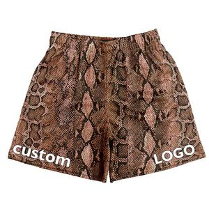 Pantalones cortos de baño para gimnasio acuático de verano al por mayor, bañadores deportivos de 5 pulgadas, pantalones cortos de playa con estampado de logotipo personalizado para hombre - Product Image 3