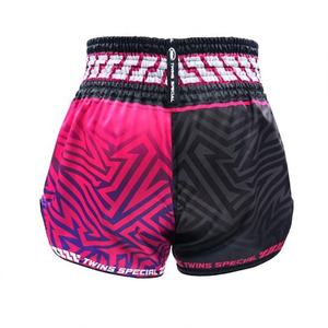 Shorts de Muay Thai personnalisés de haute qualité en polyester et nylon, vêtements de sport d'entraînement de kickboxing avec broderie, vêtements d'arts martiaux - Product Image 6