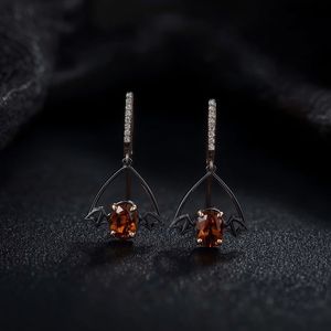 Boucles d'oreilles de mariée en or massif 18 carats, or platine et or rose, ensemble de bijoux de luxe, bijoux fins OEM - Product Image 5