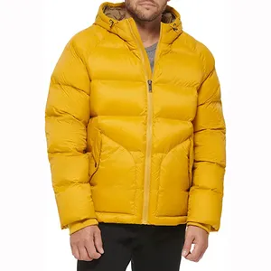 冬季高品质休闲夹克外套2023-24最佳设计外穿高品质男士河豚夹克，带定制标志
