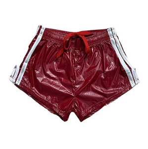 Pantalones Cortos Deportivos para Hombre, de Poliéster/Algodón, Corte Lateral, Ligeros, de Secado Rápido, para Entrenamiento, Transpirables, Cómodos, Servicio OEM - Product Image 3