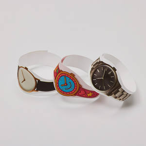[AnyWristband] Waterproof Custom Event <b>Wristband</b> for VIP admission Yupo Paper Band Watch Shape Bracelet - Product Image 1