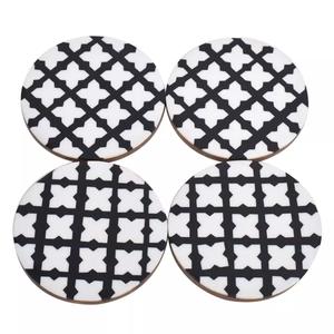 Gani Craft Impex, posavasos con incrustaciones de resina hechos a mano, nuevo diseño, alfombrilla de cocina, almohadilla para cerveza, uso al por mayor, Material de papel y vidrio - Product Image 5