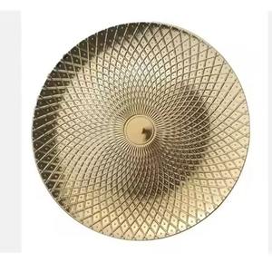 Plateau de service alimentaire en aluminium antique, écologique et durable, design fantastique, fait à la main, présentoir à desserts, fournisseurs indiens en gros - Product Image 4