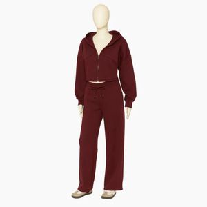 Chándal con Cierre y Corsé Personalizado para Mujer, Ropa Casual de Alta Calidad y Servicio OEM - Product Image 3