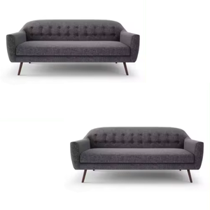 El sofá de tela Chesterfield Premium más vendido para sala de estar, vestíbulo, hotel, apartamento, villa, directo desde Indonesia al mejor precio - Product Image 2