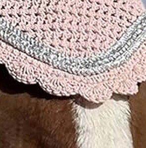 High Quality Mesh Horse Ear <b>Bonnet</b> Smooth Texture Quick Dry Comfortable for Daily Riding Use Professional Style Made Pakistan - Product Image 6