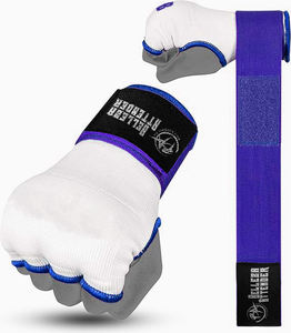 Gants de boxe imprimés personnalisés Ultimate Protection avec enveloppes à main rembourrées en gel - Product Image 4