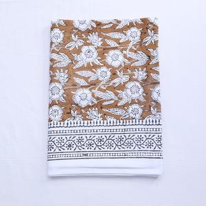 Drap de lit en coton fait main avec impression traditionnelle de blocs à la main pour une décoration de maison élégante Literie douce, lavable et durable - Product Image 3