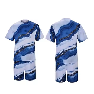 Ensemble de vêtements de sport personnalisés en gros, t-shirt + short pour MMA, Venum Fight, Muay Thai, tenue de sport - Product Image 2