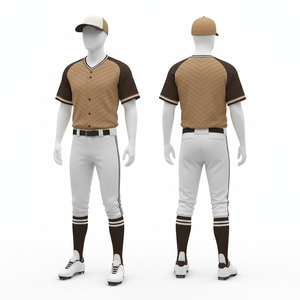 Uniforme de Béisbol de Nuevo Diseño 2026, Ligero, 100% Poliéster, Transpirable, Cuello en V, Nombre y Número del Equipo Personalizados, Venta al por Mayor - Product Image 2