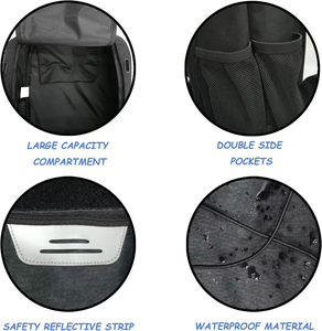 กระเป๋าเป้สะพายหลังสำหรับเล่นกีฬาแบบลำลองมีซับในทำจากผ้าฝ้ายพิมพ์ลาย - Product Image 5