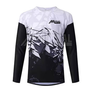 Chemises de vélo de montagne respirantes à séchage rapide OEM Techniques imprimées pour vêtements de moto et de course automobile - Product Image 1