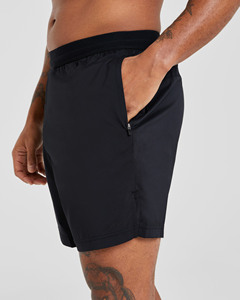 High Quality Puff Printed Elastic Waist Quick Dry Men's High Street Style Spandex/<b>Polyester</b> <b>Shorts</b> Casual Wholesale Factory - Product Image 5