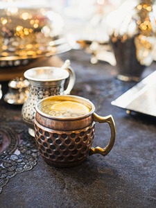 Taza de cobre natural, taza para beber hecha a mano de bajo costo para cocina, comedor y fiesta, eventos, taza de cobre rústica - Product Image 5