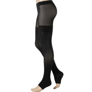 Bas de contention tricotés mi-cuisses en nylon et élasthanne, respirants, à soutien élastique, pour usage médical et quotidien, vente en gros - Product Image 2