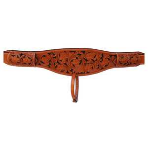 La mejor calidad de cuero marrón Western Horse Saddle Cinch Billets Circunferencia Flanco trasero con logotipo personalizado Cuero de calidad para propietarios de caballos - Product Image 2