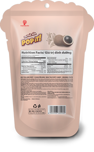 Dulces y dulces Dulces en forma de bola Sabor Textura suave Bolsa conveniente Embalaje Popit Milk Tea Candy Vietnam Mejor precio - Product Image 2