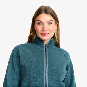 Chaqueta de lana para mujer, cremallera completa, cálida, gruesa, Polar, para senderismo, Camping, uso diario, con tela suave, chaqueta de lana para mujer - Product Image 3