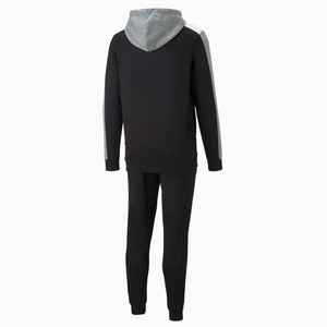 2025 nueva llegada pesado GSM algodón polar dos tonos canguro bolsillos pulóver Sudadera con capucha y Joggers hombres gimnasio entrenamiento chándales - Product Image 2