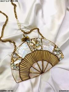 กระเป๋าคลัทช์ทำจากหินอาเกตทำมือมาใหม่กระเป๋าถือคลัทช์สไตล์แฟชั่น - Product Image 6