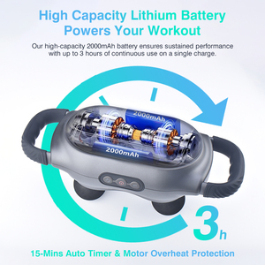 Promotionele Topkwaliteit Schoonheid Snel Massageapparaat Cellulitis Handmatige Lichaamsmassage Machine Trillingsplaat Massageapparaat - Product Image 2