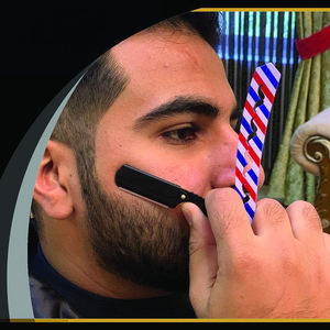 Tùy Chỉnh Kích Thước Thép Không Gỉ Thẳng Cắt Cổ họng Cạo Râu Dao Cạo Cho Nam Giới Cắt Tóc Salon Dao Cạo Giấy Tráng Xử Lý Cơ Thể Mặt Sử Dụng - Product Image 3