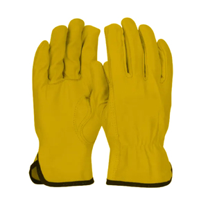 Guantes de trabajo para Conductor de cuero de vaca de grano completo de alta calidad 100% con guantes de cuero de seguridad industrial duraderos para hombres - Product Image 6